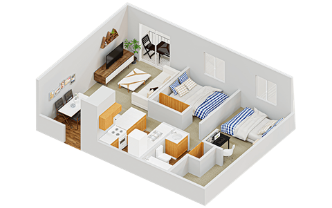 1431 and 1457 Wildcat Court 1-3 Beds Apartment for Rent - Photo Gallery 16